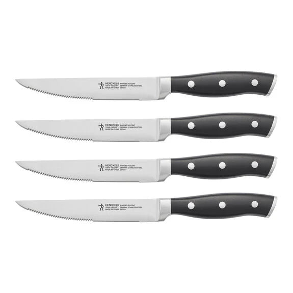 HENCKELS - FORGED ACCENT 4-pc, Steak Knife Set