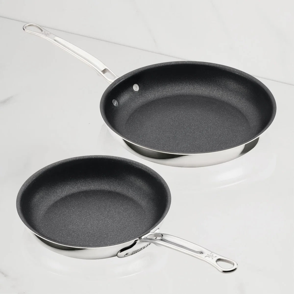 HESTAN ProBond Luxe- Polished Clad Stainless Steel Skillet