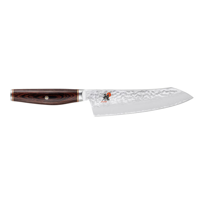 Miyabi Artisan, 7-inch Fine Edge Rocking Santoku Knife