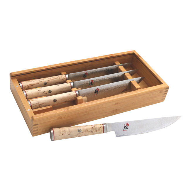 Miyabi Birchwood, 4-piece Steak Knife Set