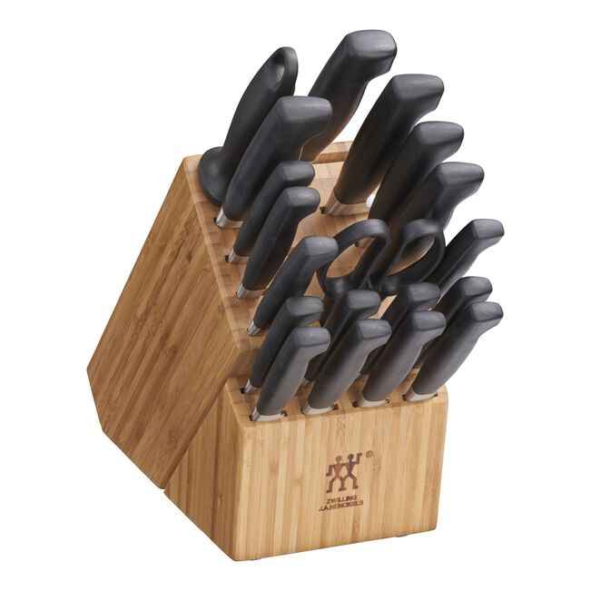 Zwilling Four Star - 20-pc, Knife block set, natural