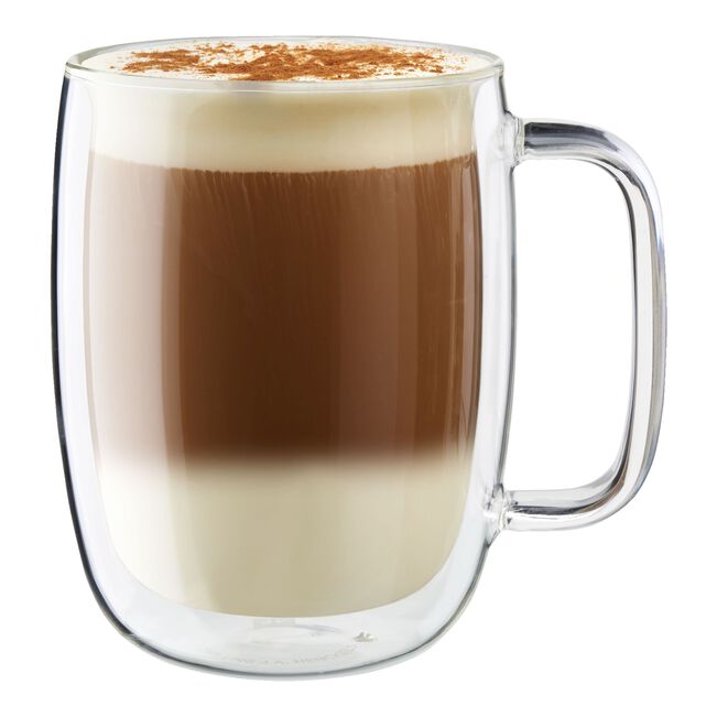 ZWILLING - 15-oz-/-2-pc Latte Glass Mug Set