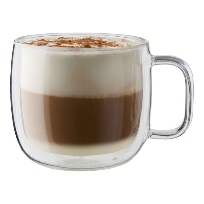 ZWILLING - 2-pc, Cappuccino Glass Mug Set