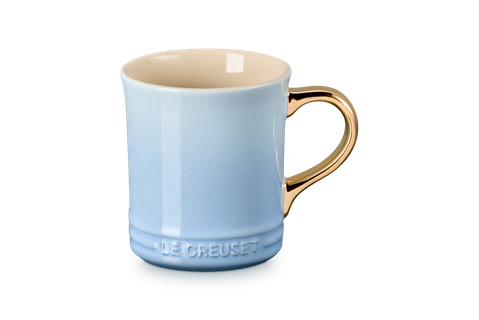 Le Creuset - Vancouver Mug with Gold Metallic Handle