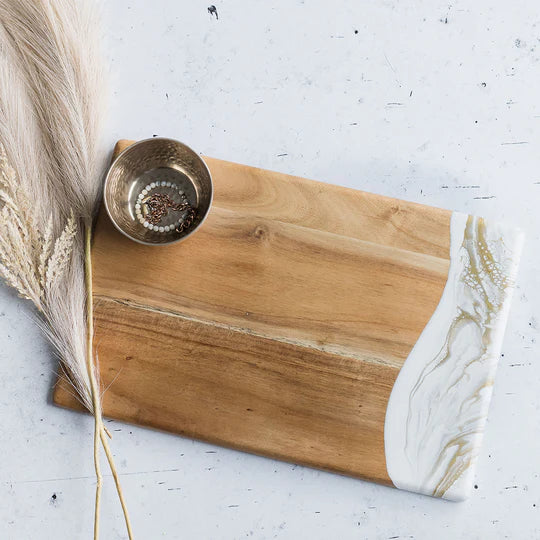 Lynn & Liana Design - Rectangular Acacia Cheese Board