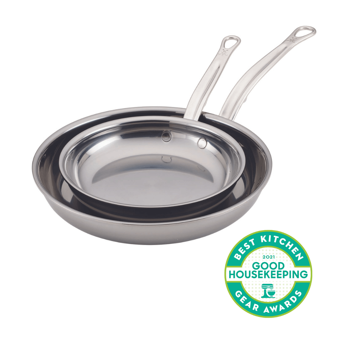Large Titanium Skillet | Non-Toxic Induction Frying Pan