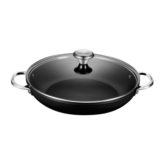 Le Creuset - PRO Non-Stick Round Braiser with Glass Lid