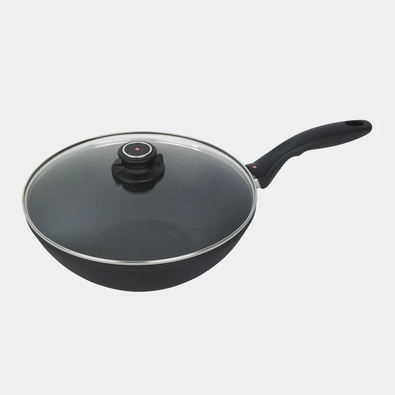 Swiss Diamond - XD Nonstick Wok with Glass Lid - INDUCTION