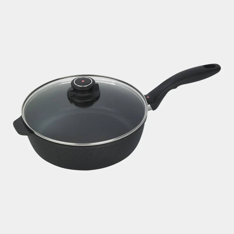 Swiss Diamond - XD Nonstick Saute Pan with Glass Lid - INDUCTION