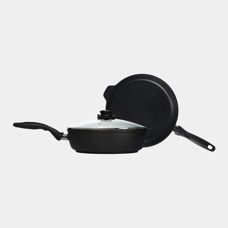 Swiss Diamond - XD Nonstick 3-Piece Set; Fry Pan & Saute Pan