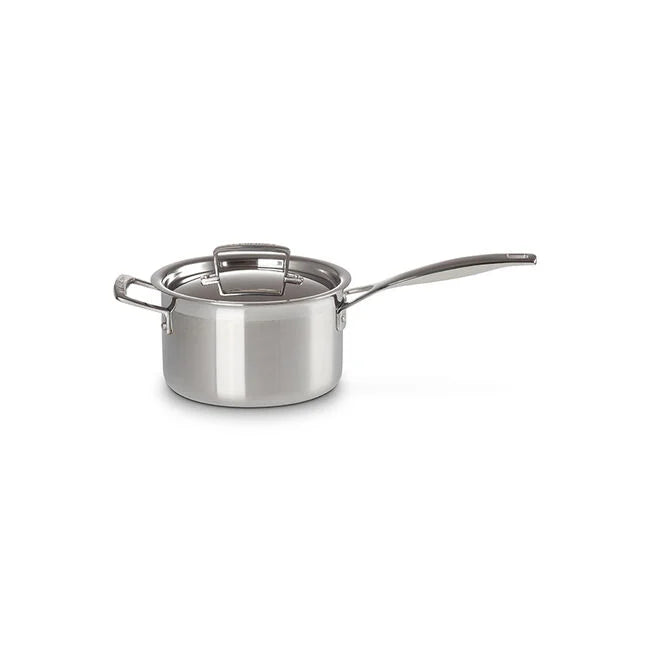 Le Creuset - Classic Stainless Steel Round Saucepan