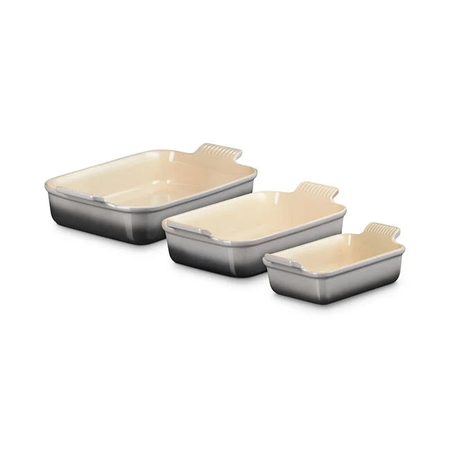 Le Creuset - Heritage 3-Piece Rectangular Baking Dish