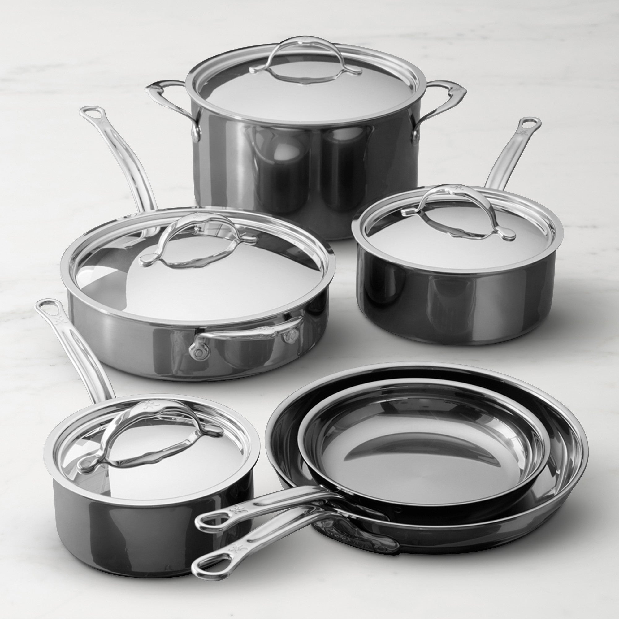 HESTAN NANOBOND TITANIUM - Ultimate 10 - Piece Set