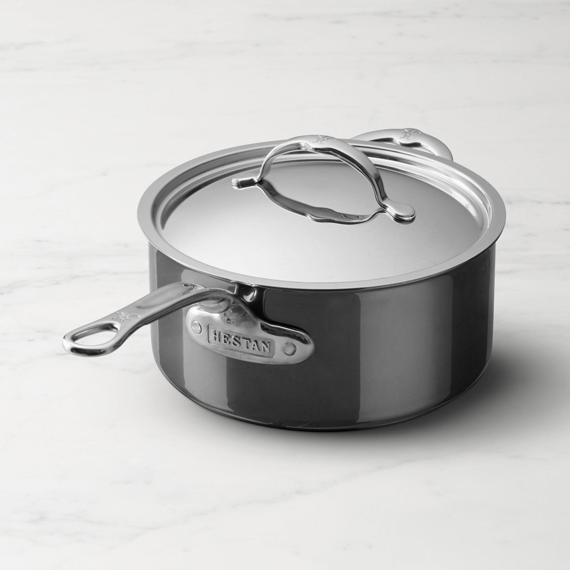 Hestan NanoBond Titanium- Covered Saucepan