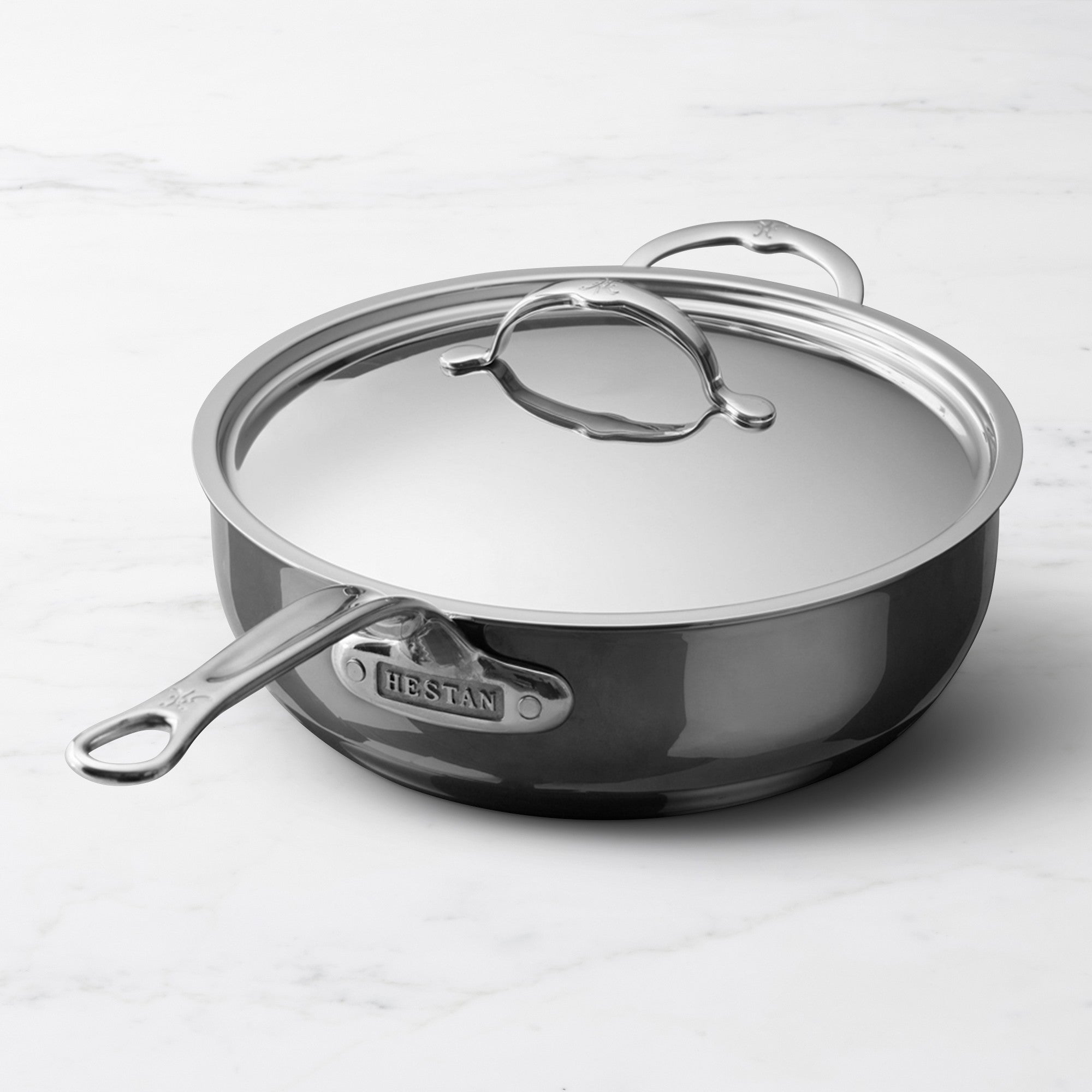 HESTAN NANOBOND TITANIUM - Essential Pan with Helper Handle