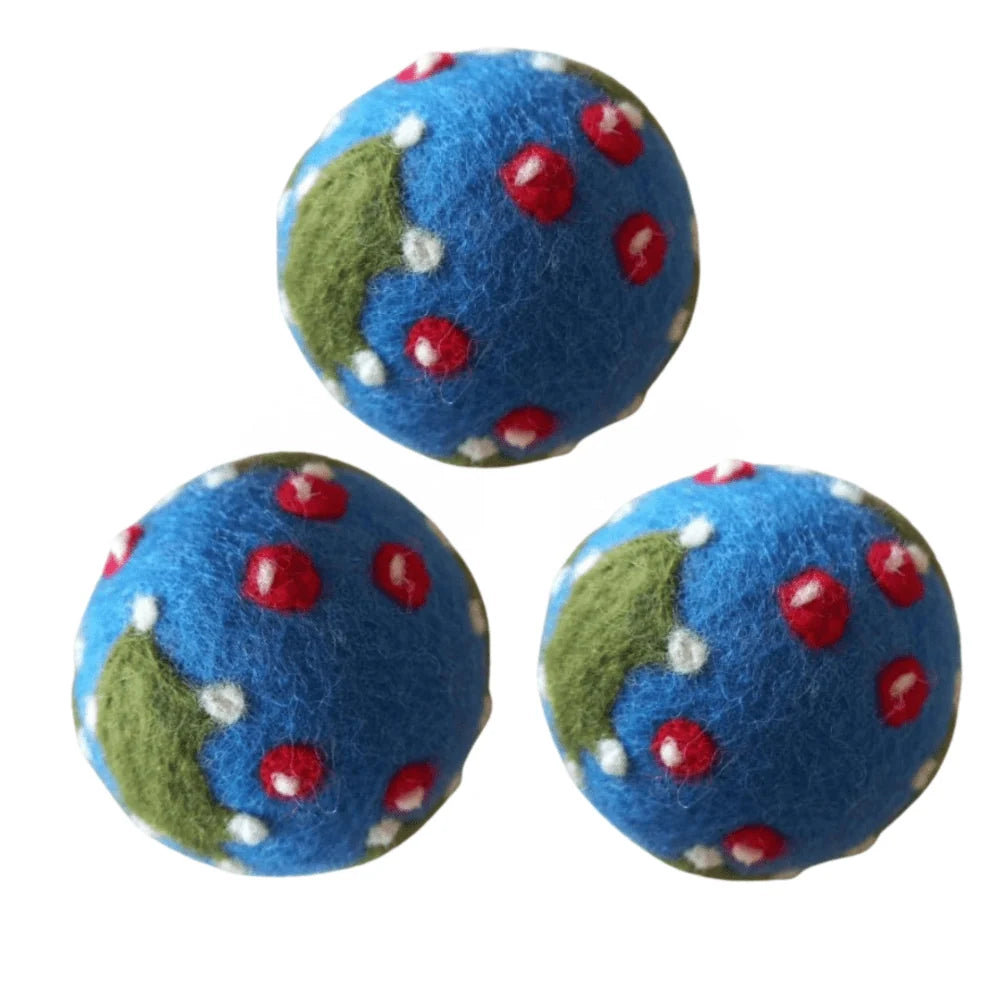 Once Again - Wool Dryer Balls Set of 3