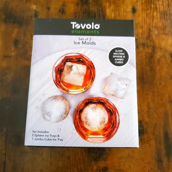 Tovolo - Elements Set of 3 Ice Molds