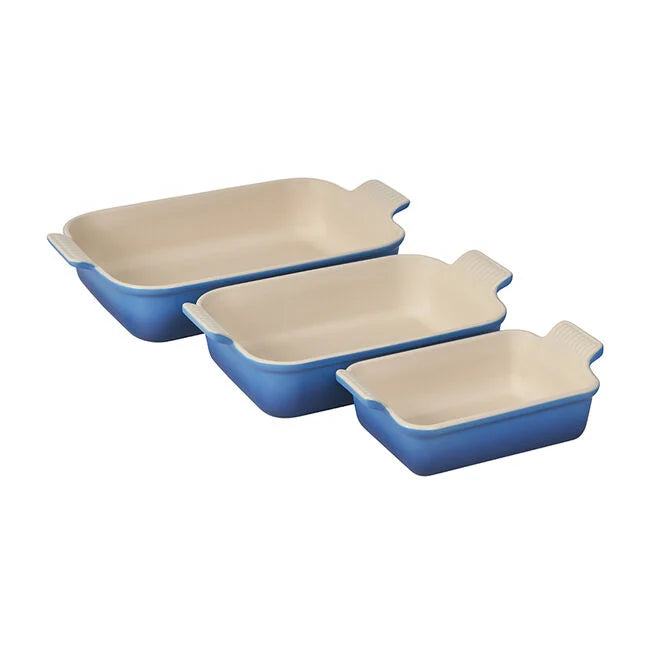 Le Creuset - Heritage 3-Piece Rectangular Baking Dish