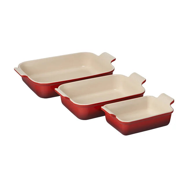 Le Creuset - Heritage 3-Piece Rectangular Baking Dish