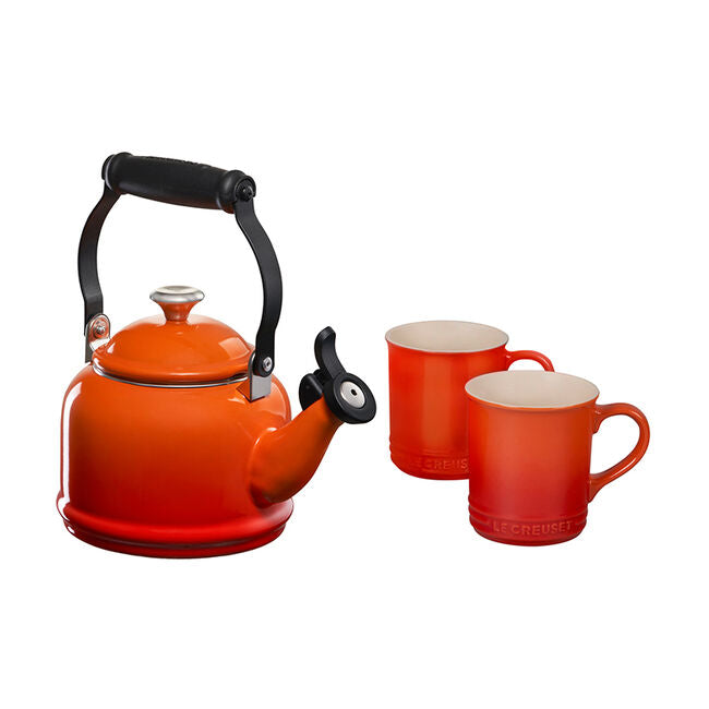 Le Creuset - Demi Kettle & Mugs Set