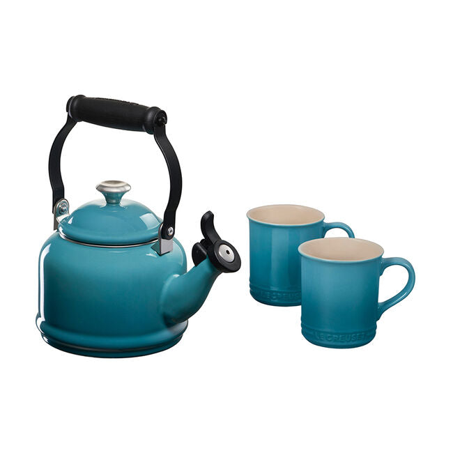 Le Creuset - Demi Kettle & Mugs Set