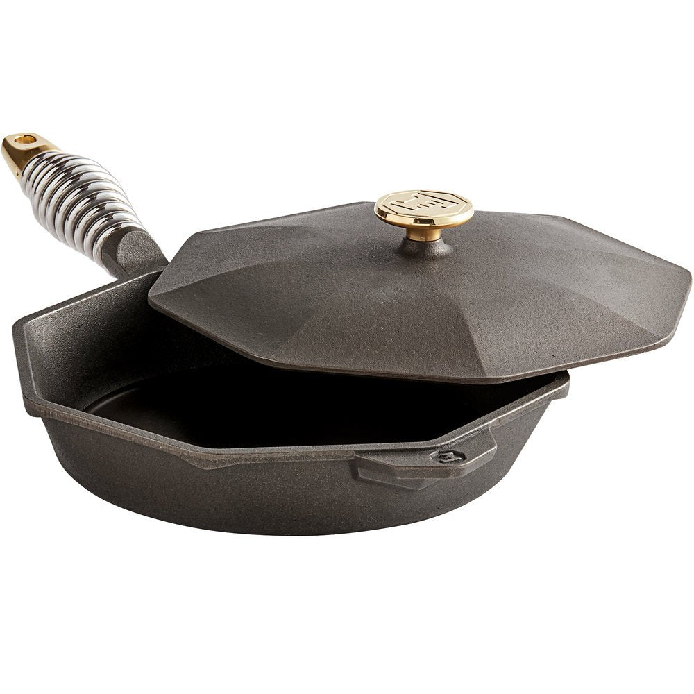 Finex 12 in. Cast Iron Skillet with Lid