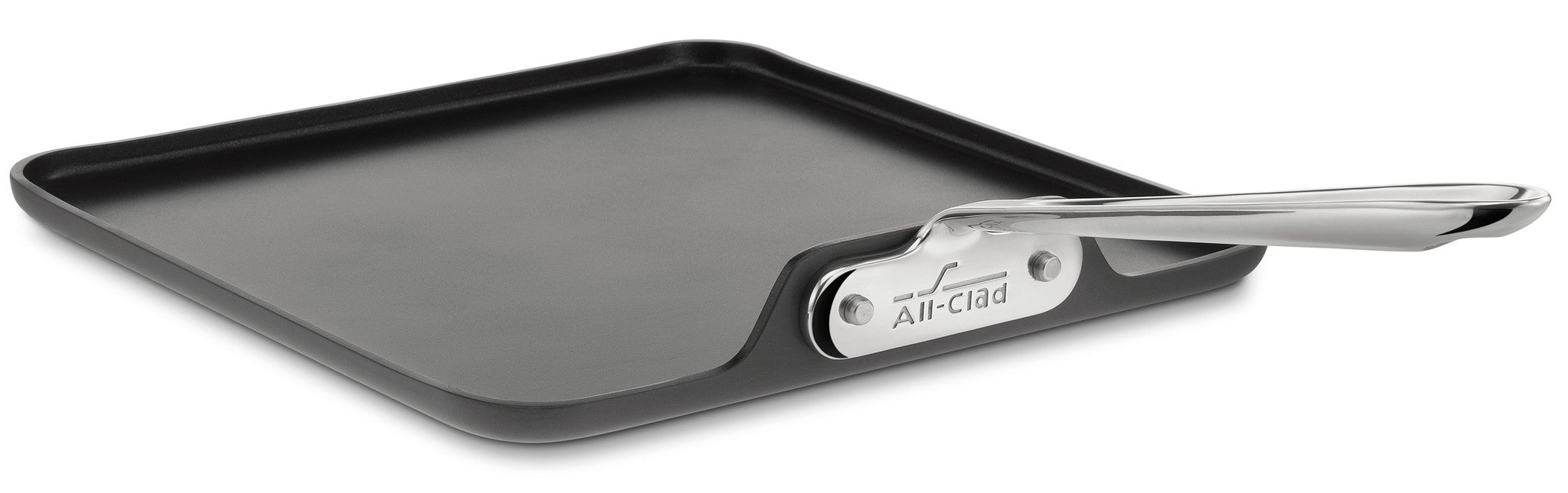 All Clad - HA1 Hard Anodized Nonstick Cookware, Square Griddle, 11 inch