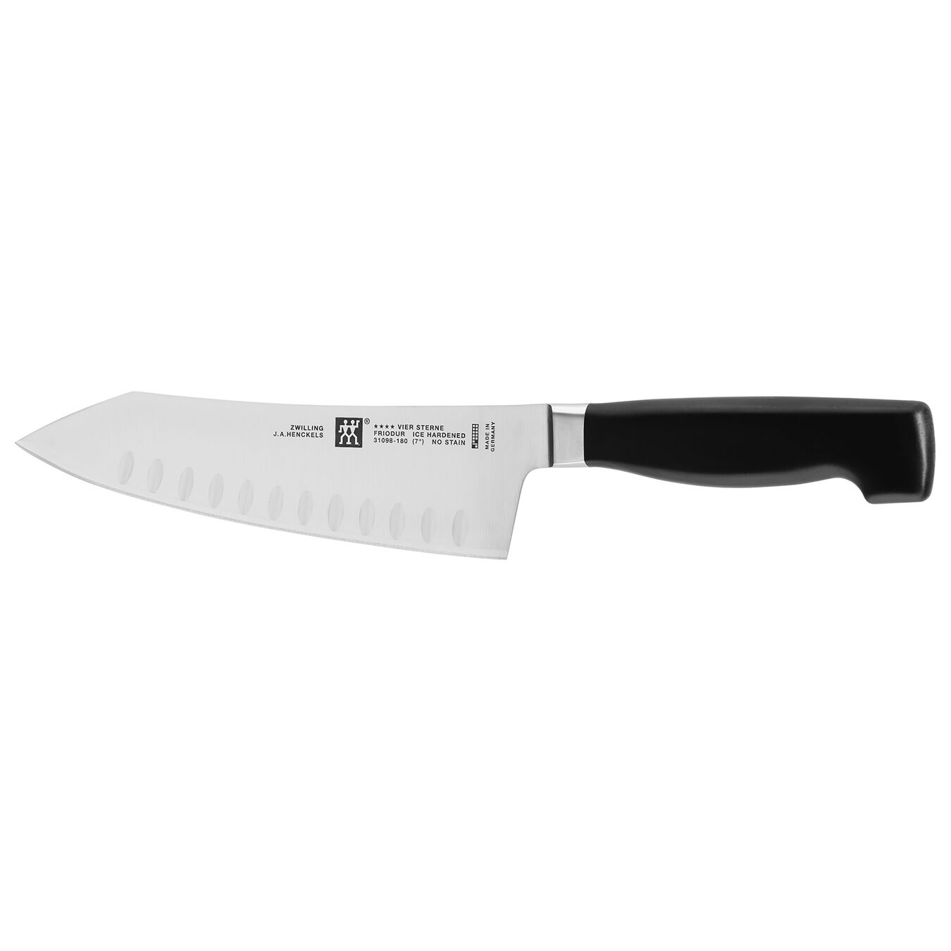 Zwilling Four Star - 7-INCH HOLLOW EDGE ROCKING SANTOKU KNIFE