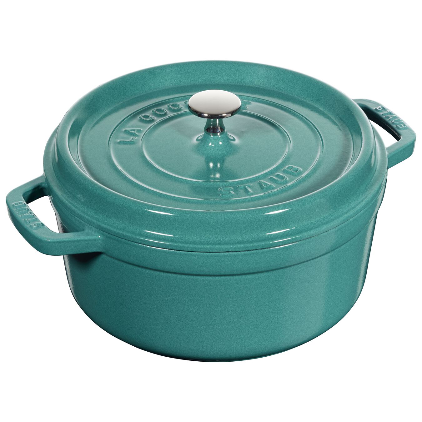 STAUB CAST IRON - 4-QT ROUND COCOTTE