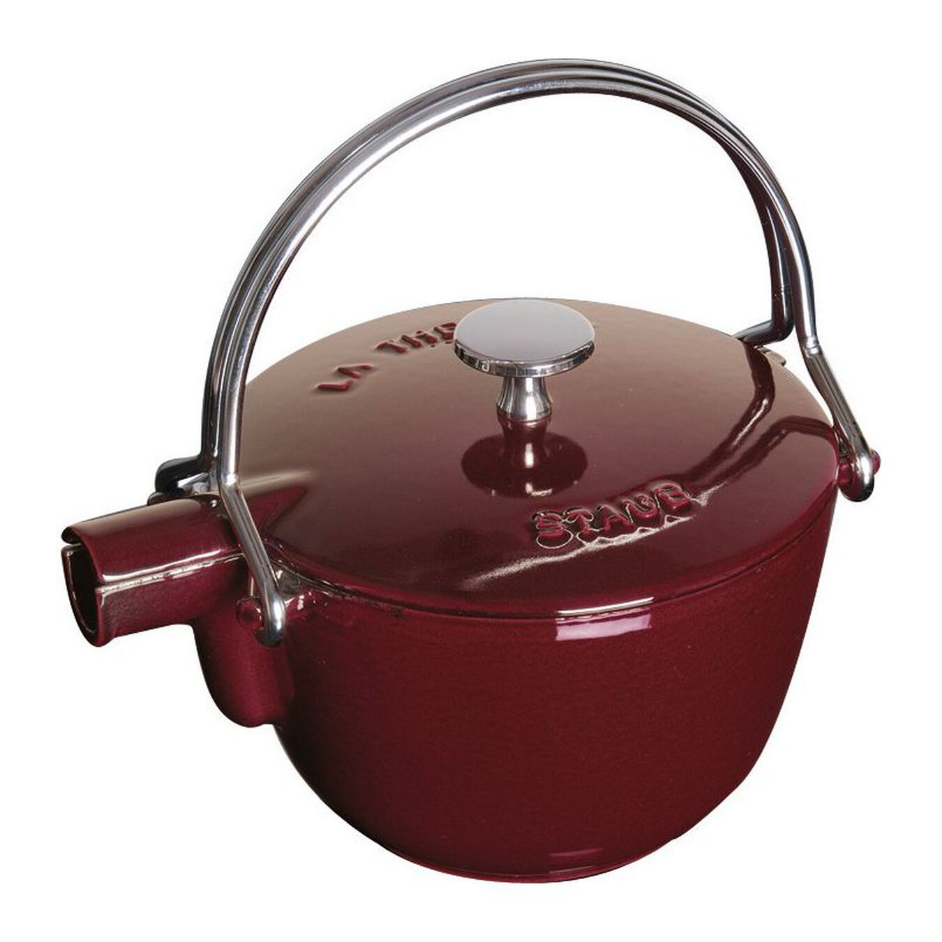 STAUB CAST IRON - 1.25 QT ROUND TEA POT