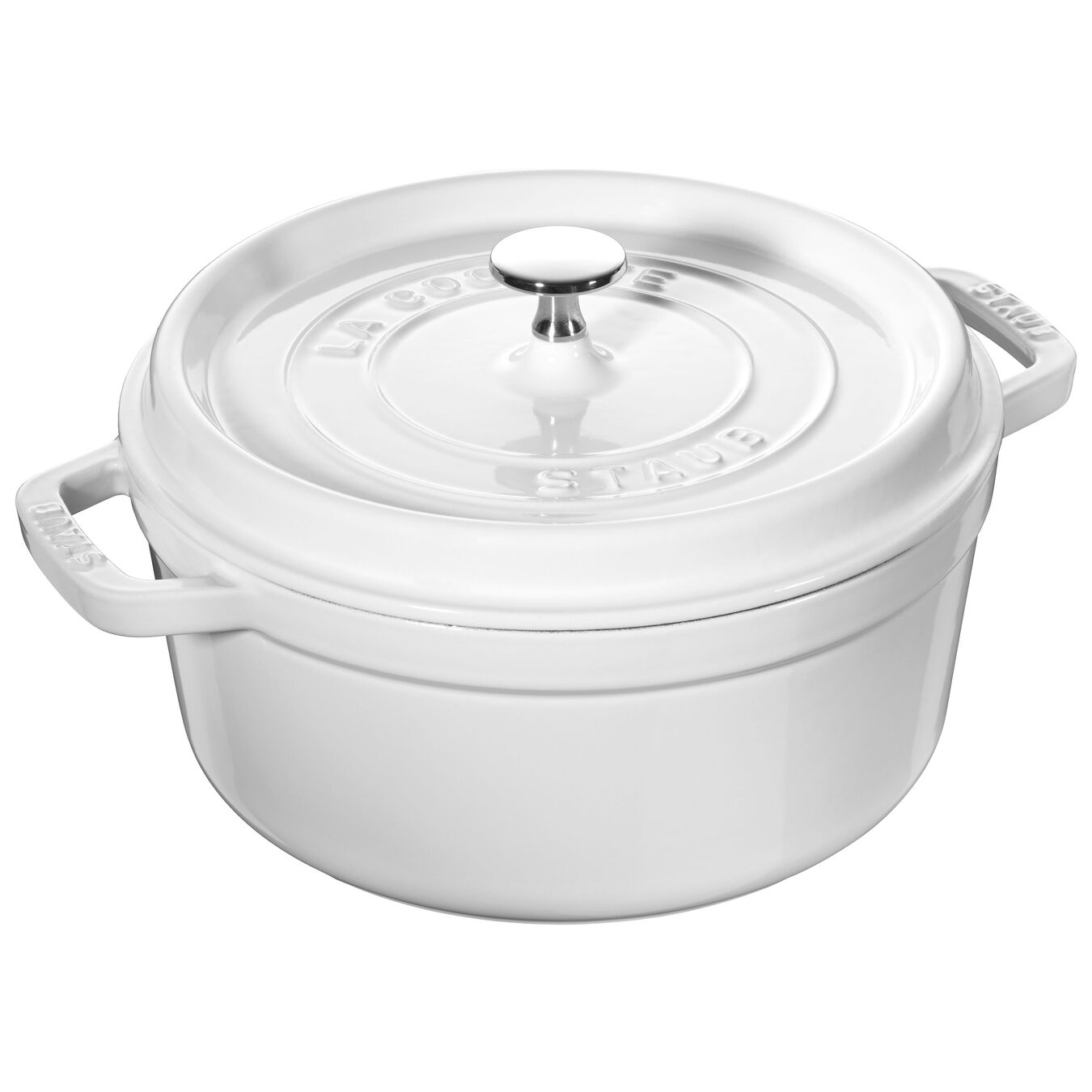 STAUB CAST IRON - 4-QT ROUND COCOTTE