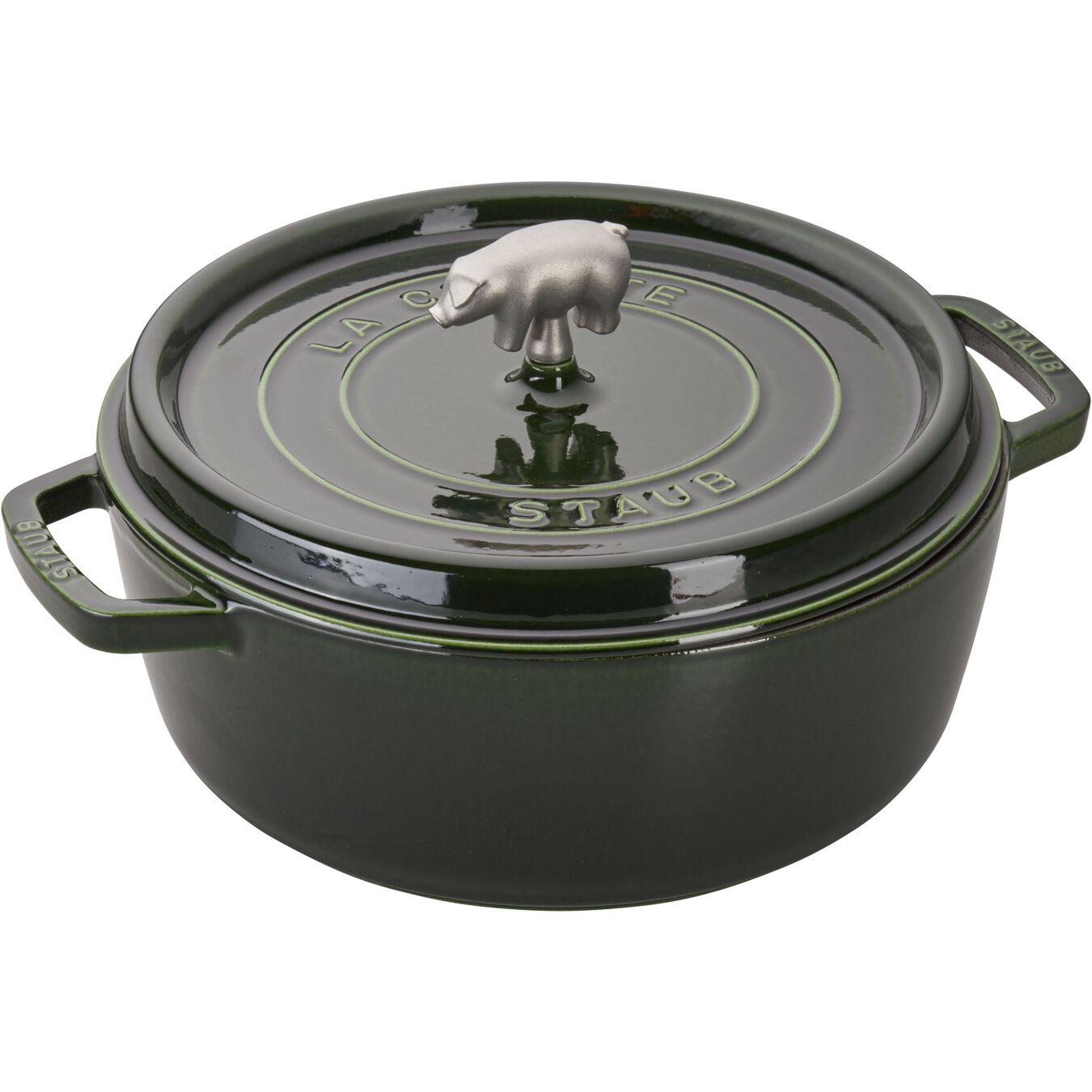STAUB CAST IRON - 6 QT ROUND COCOTTE