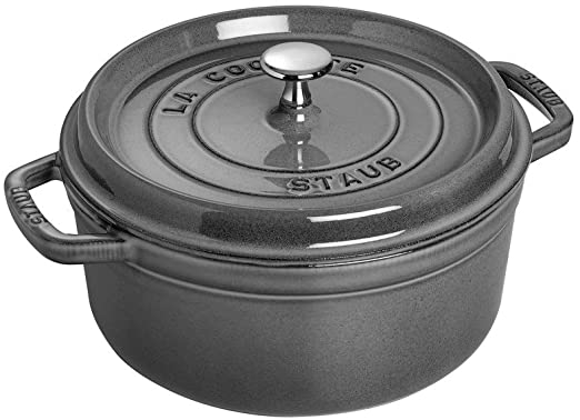 STAUB CAST IRON - 4-QT ROUND COCOTTE