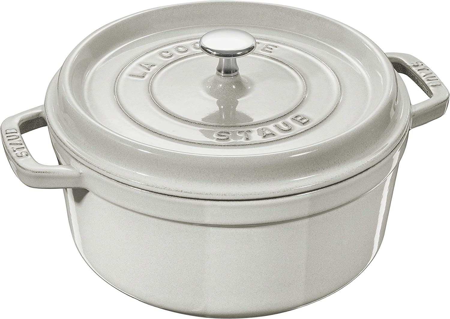 STAUB CAST IRON - 4-QT ROUND COCOTTE