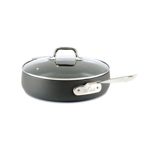 All Clad HA1 - Nonstick Cookware, Saute Pan with lid, 4 quart