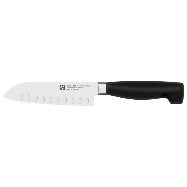 Zwilling Four Star - 5.5-inch, Hollow Edge Santoku Knife