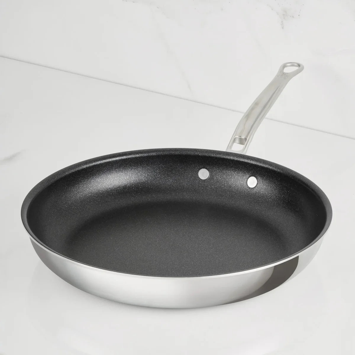 HESTAN ProBond Luxe- Polished Clad Stainless Steel Skillet