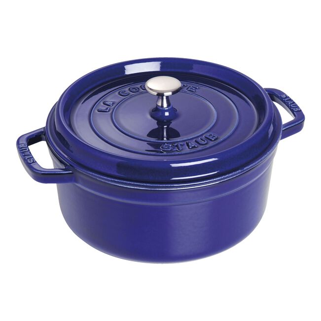STAUB CAST IRON - 2.75 QT, ROUND COCOTTE