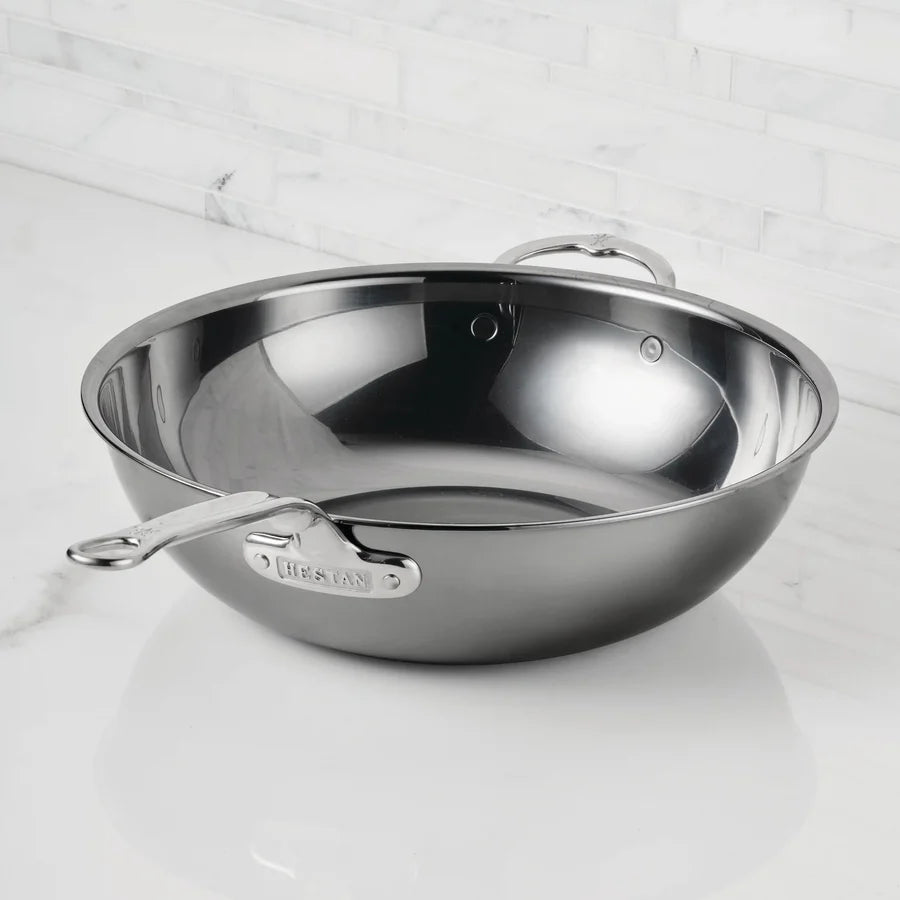 HESTAN NANOBOND TITANIUM - Chef's Pan, 14-Inch