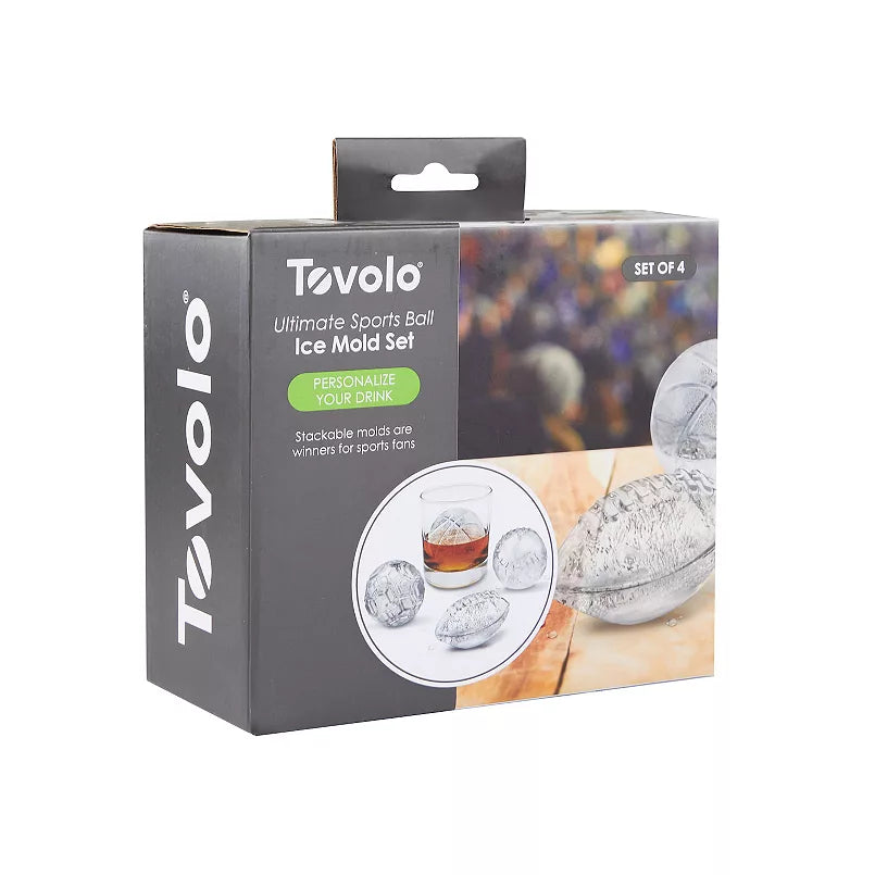 Tovolo - 4-pc. Ultimate Sports Ice Mold Set