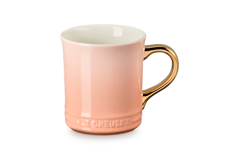 Le Creuset - Vancouver Mug with Gold Metallic Handle