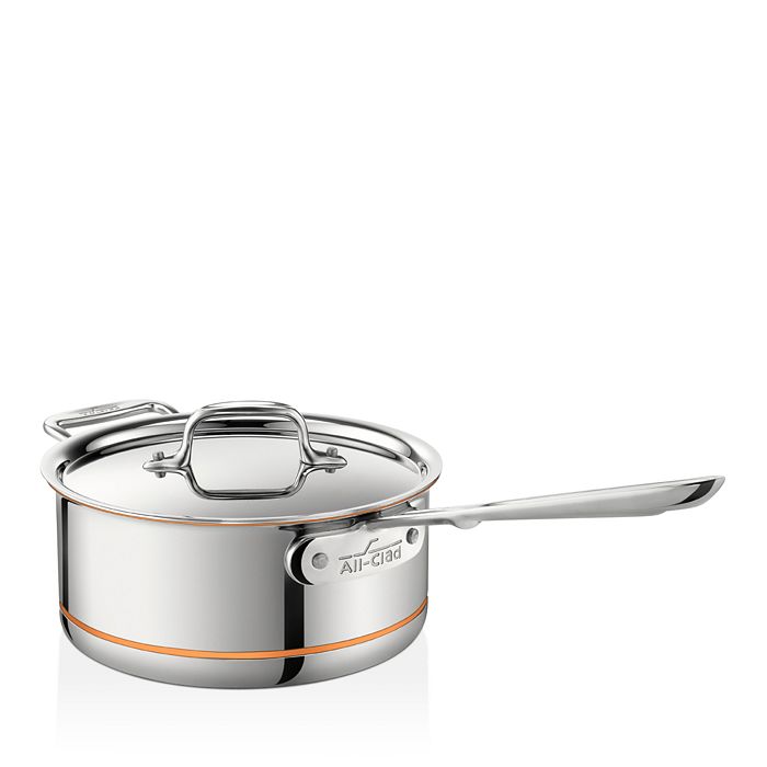 All-Clad D3 Stainless Steel 3 qt. Covered Saucepan - Cooks