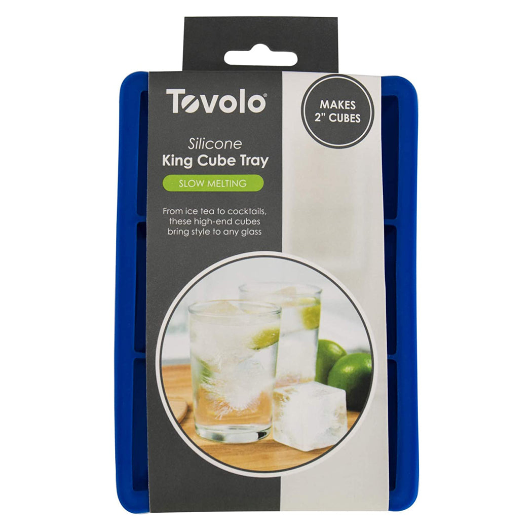 Tovolo - King Cube Ice Tray - Blue