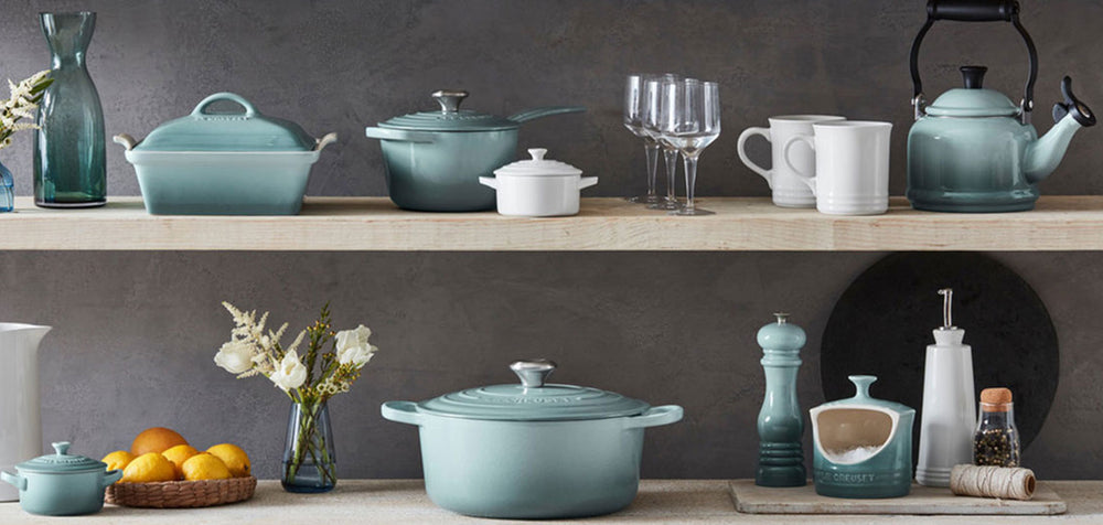 Le-Creuset Sea Salt Collection