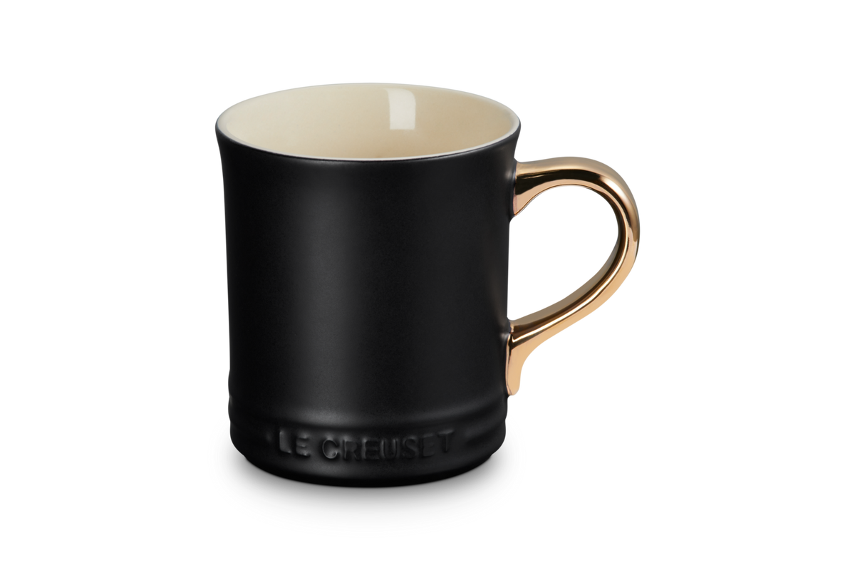 Le Creuset - Vancouver Mug with Gold Metallic Handle