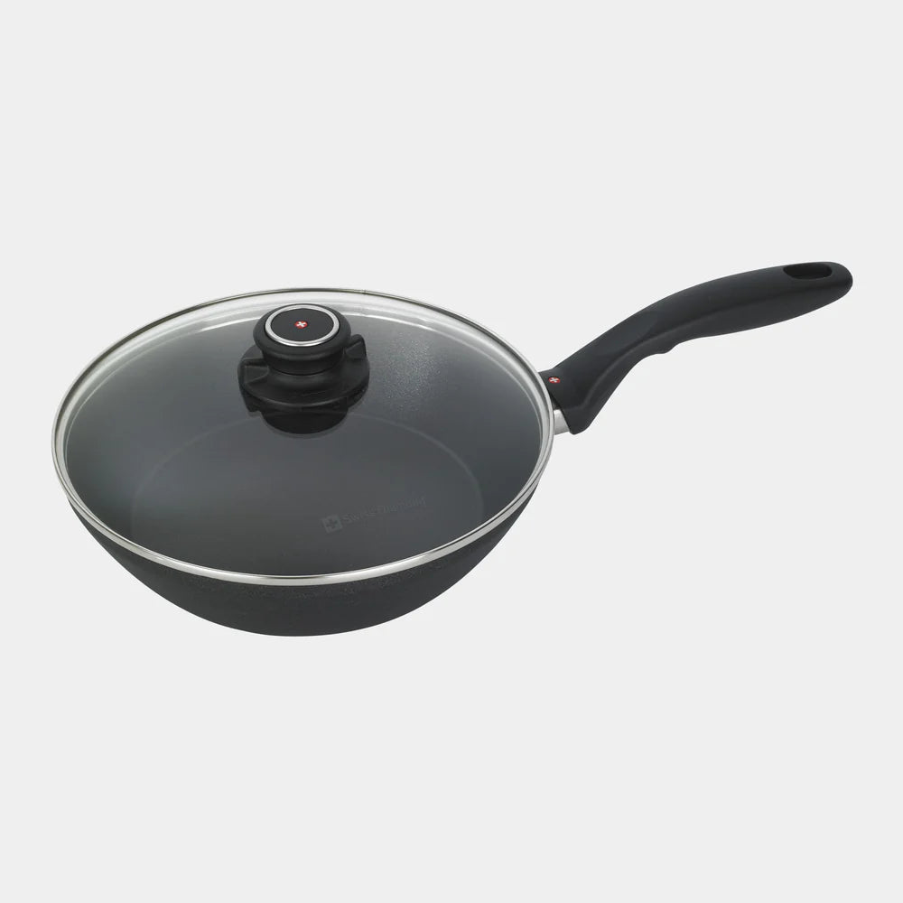 Swiss Diamond - XD Nonstick 10.25" Stir-Fry Pan with Glass Lid