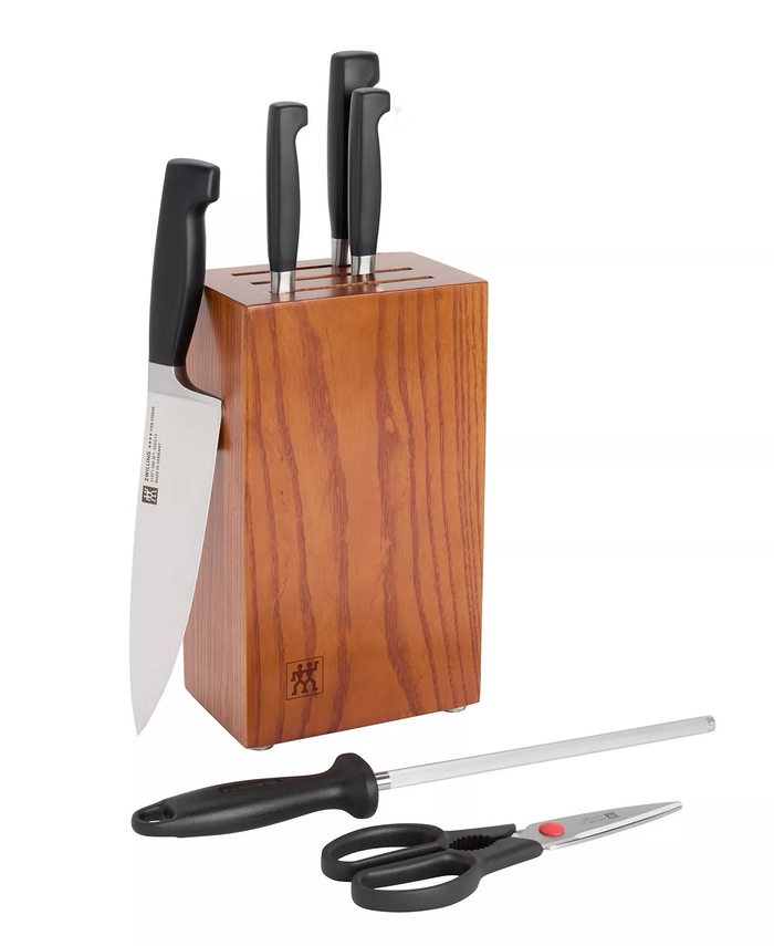 Zwilling Four Star Eco Knife Block, Set of 7