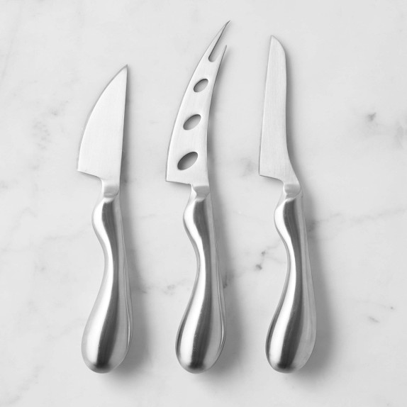 3-pc, Stainless Steel Cheese Knife Set