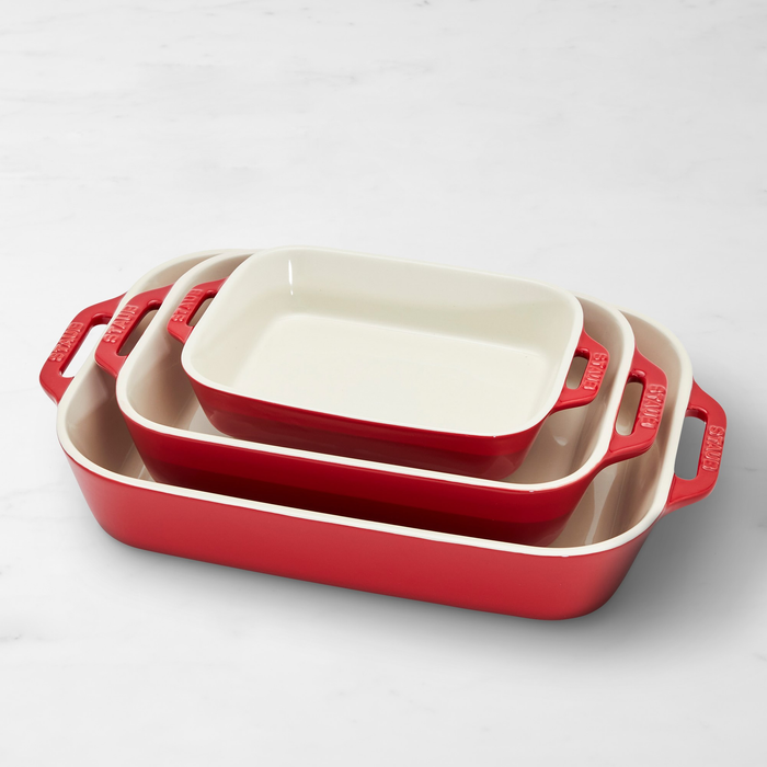 Staub 3-pc, Rectangular Baking Dish Set