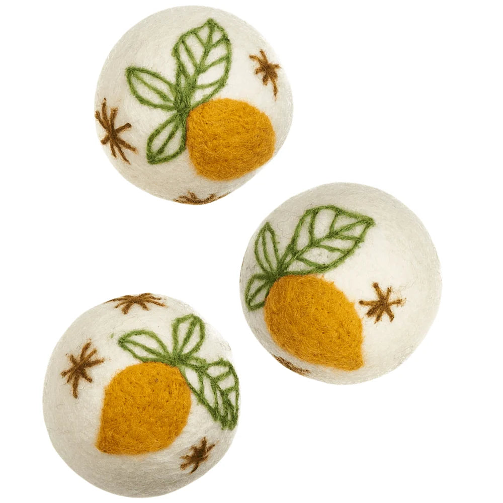 Once Again - Wool Dryer Balls Set of 3
